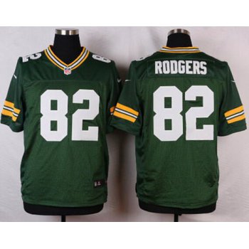Men's Green Bay Packers #82 Richard Rodgers Green Team Color NFL Nike Elite Jersey