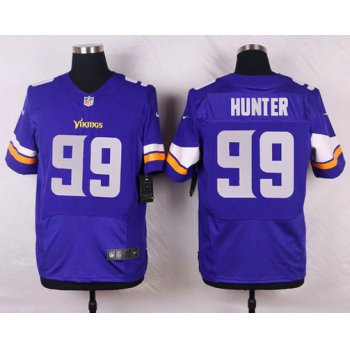 Men's Minnesota Vikings #99 Danielle Hunter Purple Team Color NFL Nike Elite Jersey