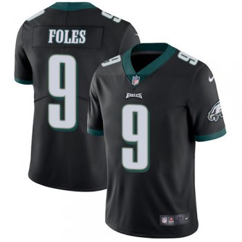 Nike Eagles #9 Nick Foles Black Alternate Men's Stitched NFL Vapor Untouchable Limited Jersey