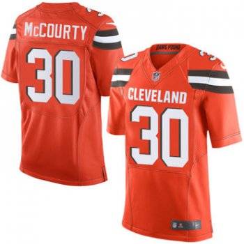 Nike Browns #30 Jason McCourty Orange Alternate Men's Stitched NFL New Elite Jersey
