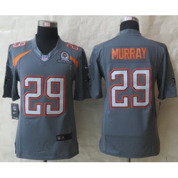 Nike Team Irvin #29 DeMarco Murray 2015 Pro Bowl Gray Elite Jersey
