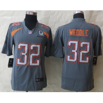 Nike Team Irvin #32 Eric Weddle 2015 Pro Bowl Gray Elite Jersey
