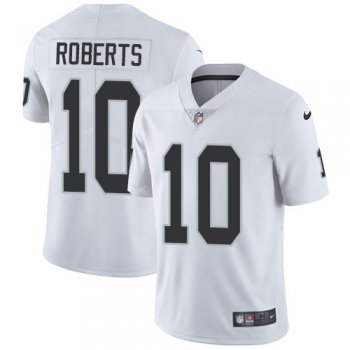 Nike Oakland Raiders #10 Seth Roberts White Men's Stitched NFL Vapor Untouchable Limited
