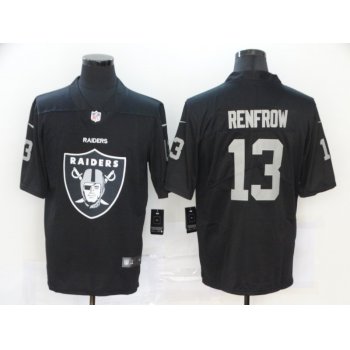 Men's Las Vegas Raiders #13 Hunter Renfrow Black 2020 Big Logo Vapor Untouchable Stitched NFL Nike Fashion Limited Jersey