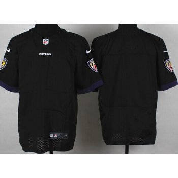 Nike Baltimore Ravens Blank 2013 Black Elite Jersey