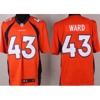 Nike Denver Broncos #43 T.J. Ward 2013 Orange Elite Jersey