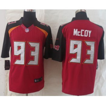 Nike Tampa Bay Buccaneers #93 Gerald McCoy 2014 Red Limited Jersey