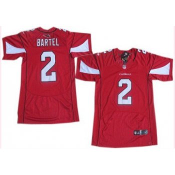Nike Arizona Cardinals #2 Richard Bartel Red Elite Jersey