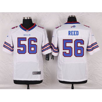 Men's Buffalo Bills #56 Cedric Reed White Road NFL Nike Elite Jersey
