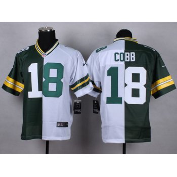 Nike Green Bay Packers #18 Randall Cobb Green/White Two Tone Elite Jersey