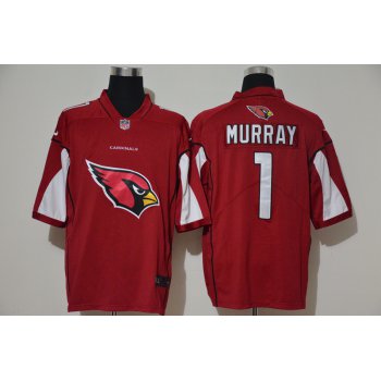 Men's Arizona Cardinals #1 Kyler Murray Red 2020 Big Logo Vapor Untouchable Stitched NFL Nike Fashion Limited Jersey