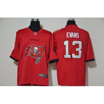 Men's Tampa Bay Buccaneers #13 Mike Evans Red 2020 Big Logo Vapor Untouchable Stitched NFL Nike Fashion Limited Jersey