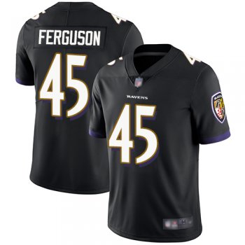 Ravens #45 Jaylon Ferguson Black Alternate Men's Stitched Football Vapor Untouchable Limited Jersey