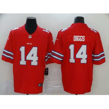 Men's Buffalo Bills #14 Stefon Diggs Red 2020 Vapor Untouchable Stitched NFL Nike Limited Jersey