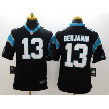 Nike Carolina Panthers #13 Kelvin Benjamin Black Limited Jersey