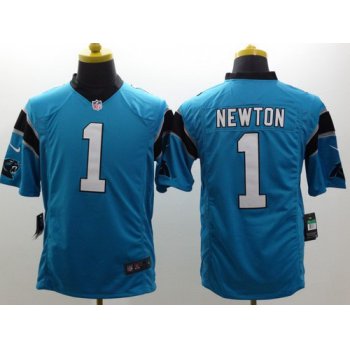 Nike Carolina Panthers #1 Cam Newton Light Blue Limited Jersey