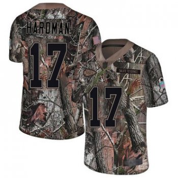 Chiefs #17 Mecole Hardman Camo Men's Stitched Football Limited Rush Realtree Jersey