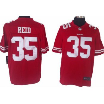 Nike San Francisco 49ers #35 Eric Reid Red Limited Jersey
