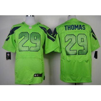 Nike Seattle Seahawks #29 Earl Thomas Green Elite Jersey