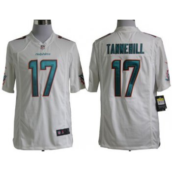 Nike Miami Dolphins #17 Ryan Tannehill 2013 White Game Jersey