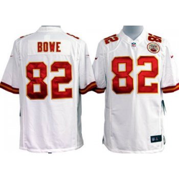 Nike Kansas City Chiefs #82 Dwayne Bowe White Game Jersey
