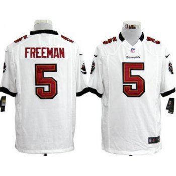 Nike Tampa Bay Buccaneers #5 Josh Freeman White Game Jersey