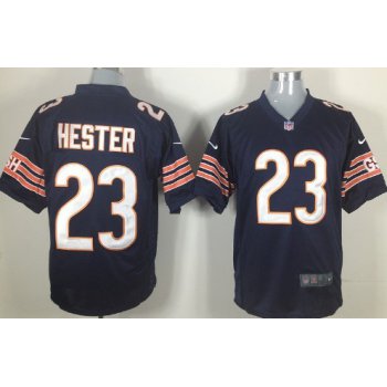 Nike Chicago Bears #23 Devin Hester Blue Game Jersey