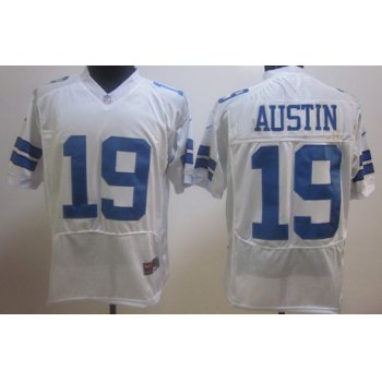 Nike Dallas Cowboys #19 Miles Austin White Elite Jersey