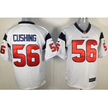 Nike Houston Texans #56 Brian Cushing White Game Jersey