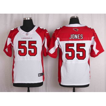 Men's Arizona Cardinals #55 Chandler Jones White Road NFL Nike Elite Jersey