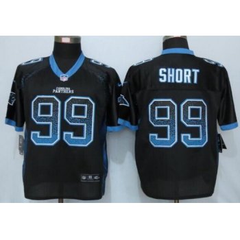 Men's Carolina Panthers #99 Kawann Short Black Drift Fashion NFL Nike Elite Jersey
