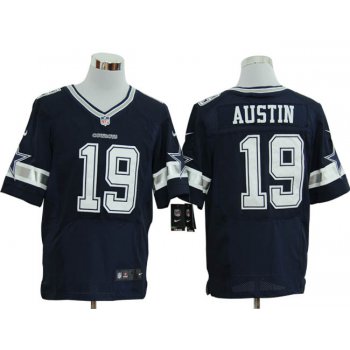 Size 60 4XL-Miles Austin Dallas Cowboys #19 Navy Blue Stitched Nike Elite NFL Jerseys
