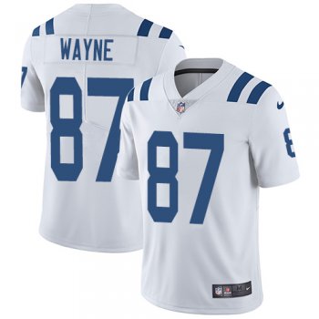 Nike Indianapolis Colts #87 Reggie Wayne White Men's Stitched NFL Vapor Untouchable Limited Jersey