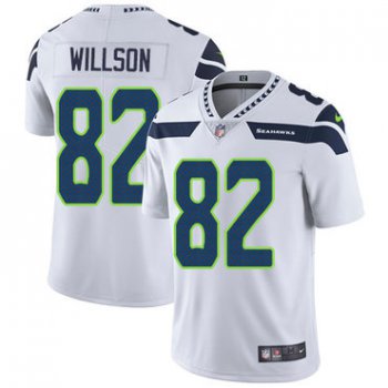 Nike Seattle Seahawks #82 Luke Willson White Men's Stitched NFL Vapor Untouchable Limited Jersey