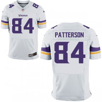 Size 60 4XL Cordarrelle Patterson Minnesota Vikings #84 White Stitched Nike Elite Jersey
