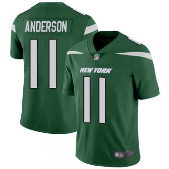 New York Jets #11 Robby Anderson Green Team Color Men's Stitched Football Vapor Untouchable Limited Jersey