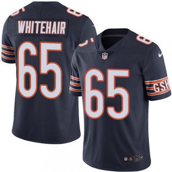 Men's Nike Chicago Bears #65 Cody Whitehair Navy Blue Team Color Stitched Football Vapor Untouchable Limited Jersey