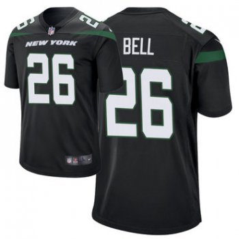 Men's Nike New York Jets 26 Le'Veon Bell Black New 2019 Vapor Untouchable Limited Jersey