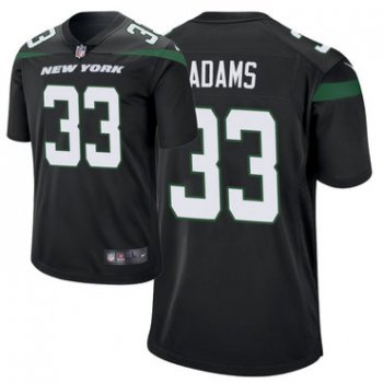 Men's Nike New York Jets 33 Jamal Adams Black New 2019 Vapor Untouchable Limited Jersey