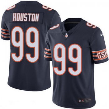 Men's Chicago Bears #99 Lamarr Houston Navy Blue 2016 Color Rush Stitched NFL Nike Limited Jersey