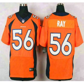 Men's Denver Broncos #56 Shane Ray Orange Team Color NFL Nike Elite Jersey