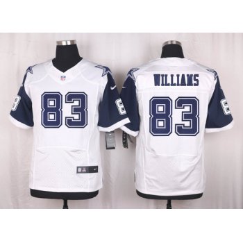Men's Dallas Cowboys #83 Terrance Williams Nike White Color Rush 2015 NFL Elite Jersey