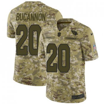 Nike Cardinals #20 Deone Bucannon Camo Men's Stitched NFL Limited 2018 Salute to Service Jersey