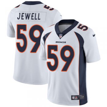 Nike Denver Broncos #59 Josey Jewell White Men's Stitched NFL Vapor Untouchable Limited Jersey