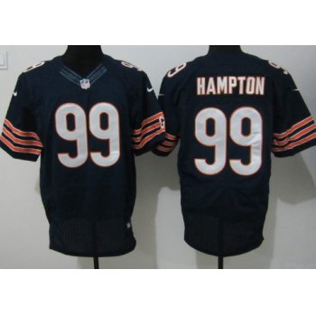 Nike Chicago Bears #99 Dan Hampton Blue Elite Jersey