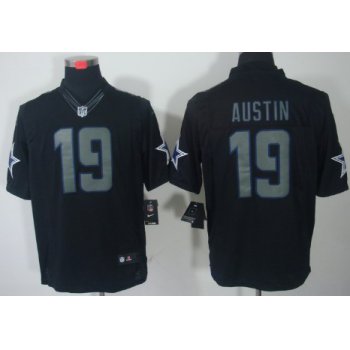 Nike Dallas Cowboys #19 Miles Austin Black Impact Limited Jersey