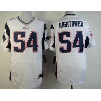 Nike New England Patriots #54 Donta Hightower White Elite Jersey