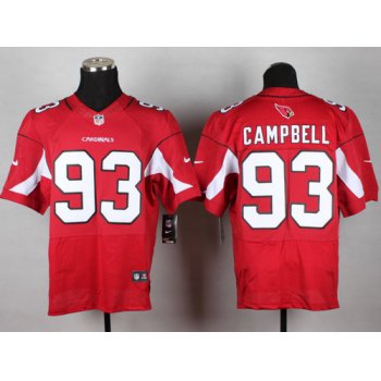 Nike Arizona Cardinals #93 Calais Campbell Red Elite Jersey