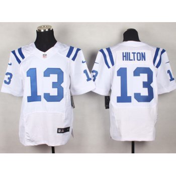 Nike Indianapolis Colts #13 T.Y. Hilton White Elite Jersey