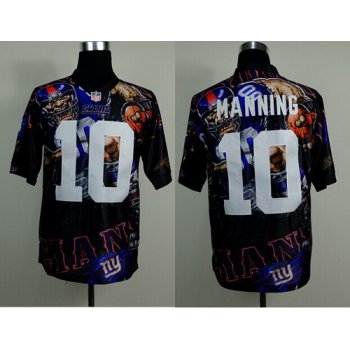 Nike New York Giants #10 Eli Manning 2014 Fanatic Fashion Elite Jersey